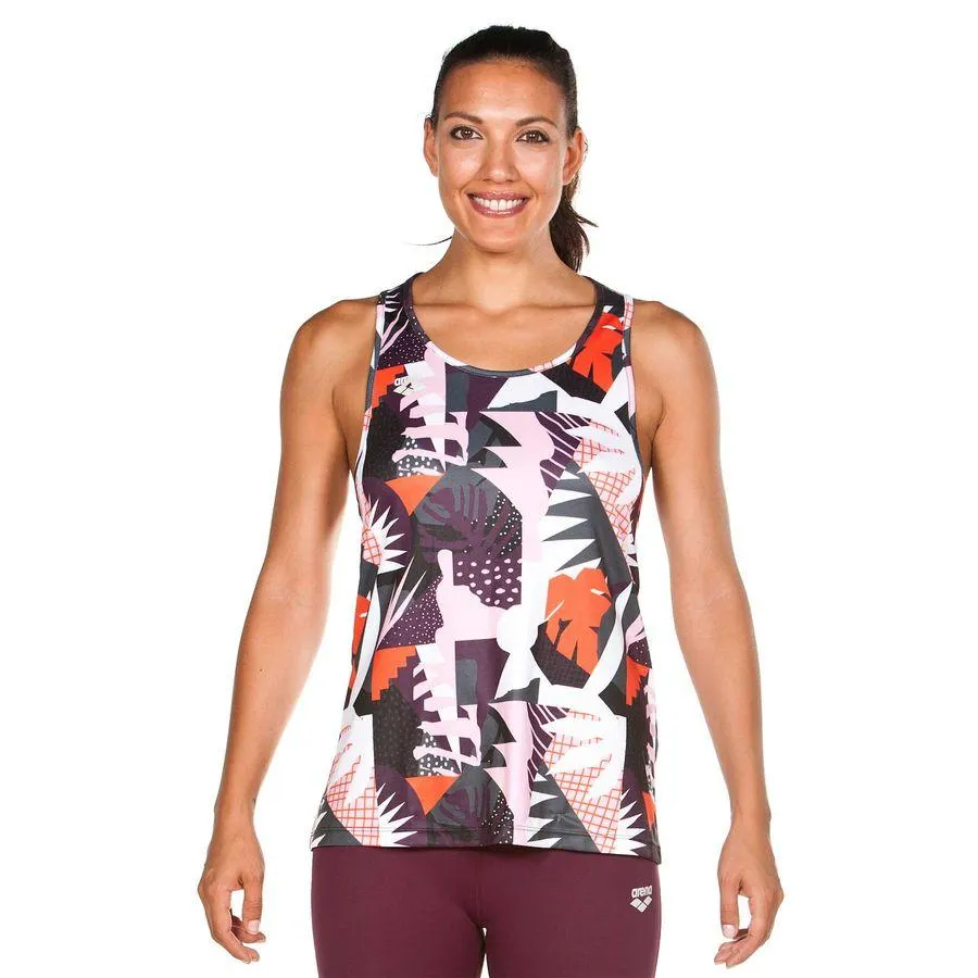 W GYM TANK TOP CROSS BACK