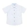 Camisa Mateo blanca para bebé niño