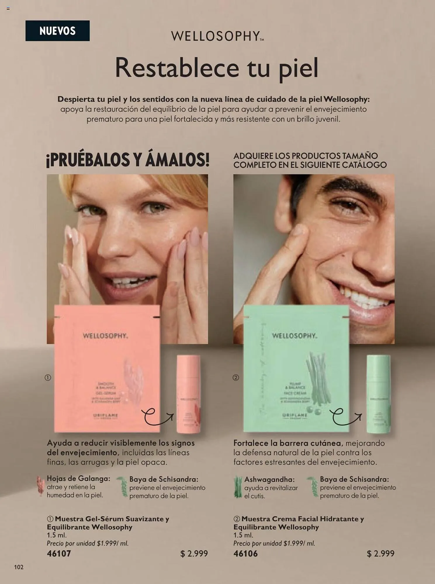 Catalogo de Catálogo Oriflame 28 de septiembre al 18 de octubre 2024 - Pag 102