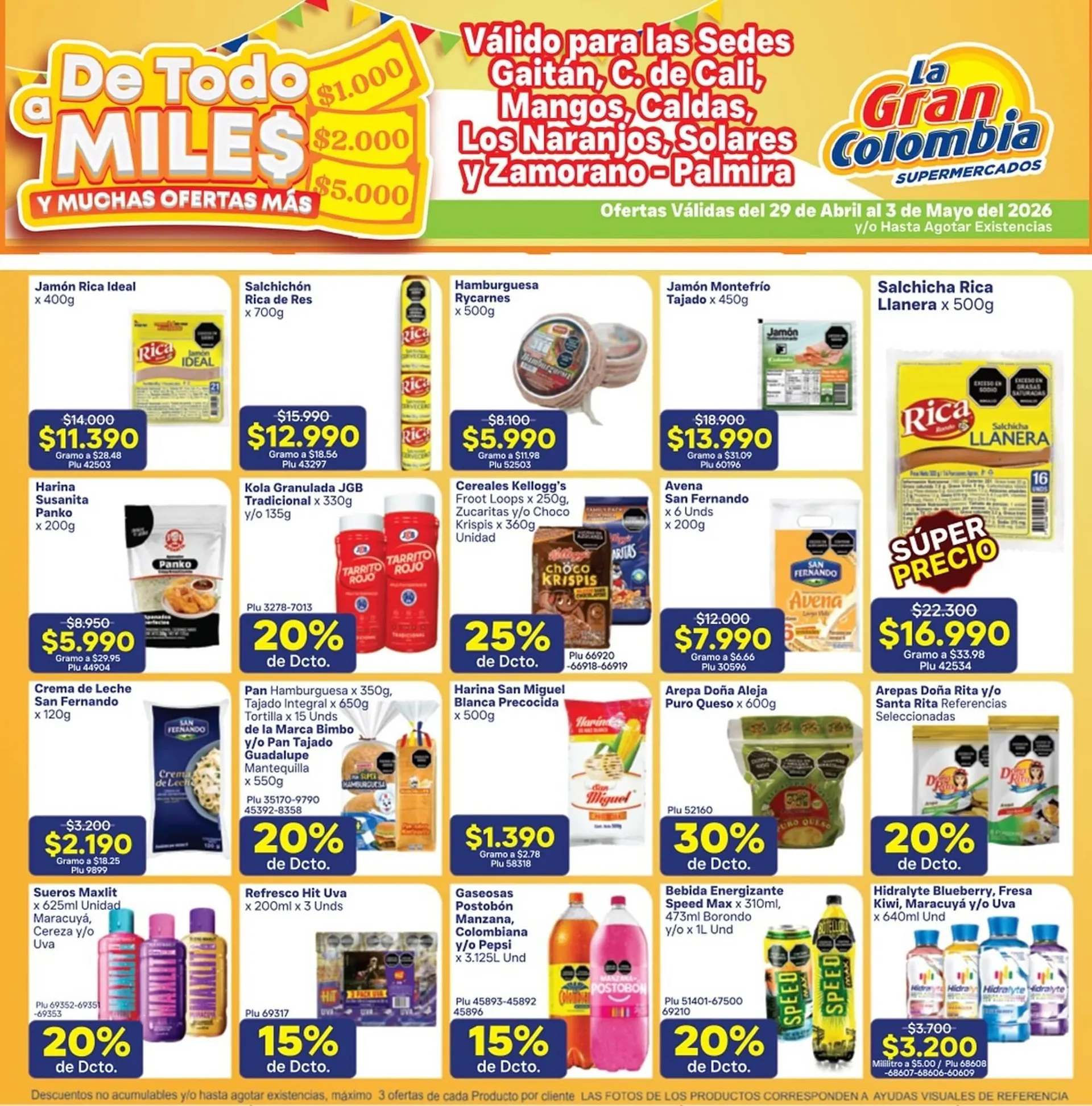 Catalogo de Catálogo La Gran Colombia 29 de abril al 3 de mayo 2026 - Pag 4