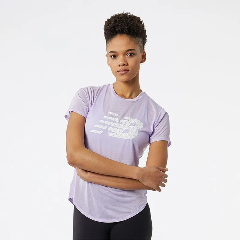 Camiseta Manga Corta Para Mujer Accelerate Sleeve New Balance 55951