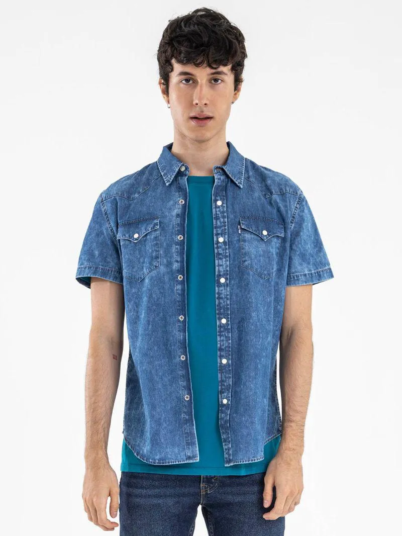 Camisa Levi’s® Western Denim Para Hombre