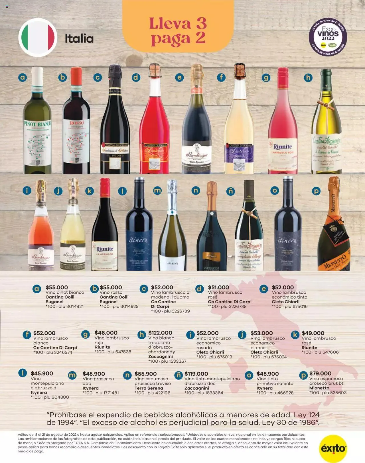 Catalogo de Éxito - Reunión de Negocios Vino Tinto 8 de agosto al 21 de agosto 2023 - Pag 23