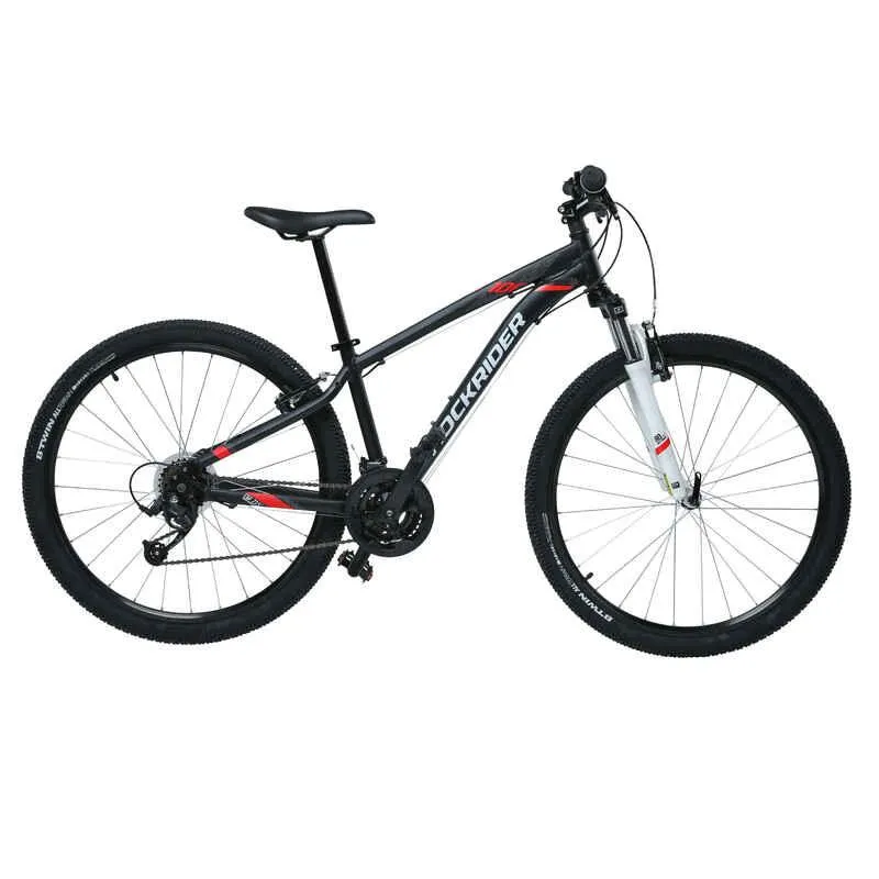 Bicicleta de montaña mtb st100 rin 27" negra - Rockrider