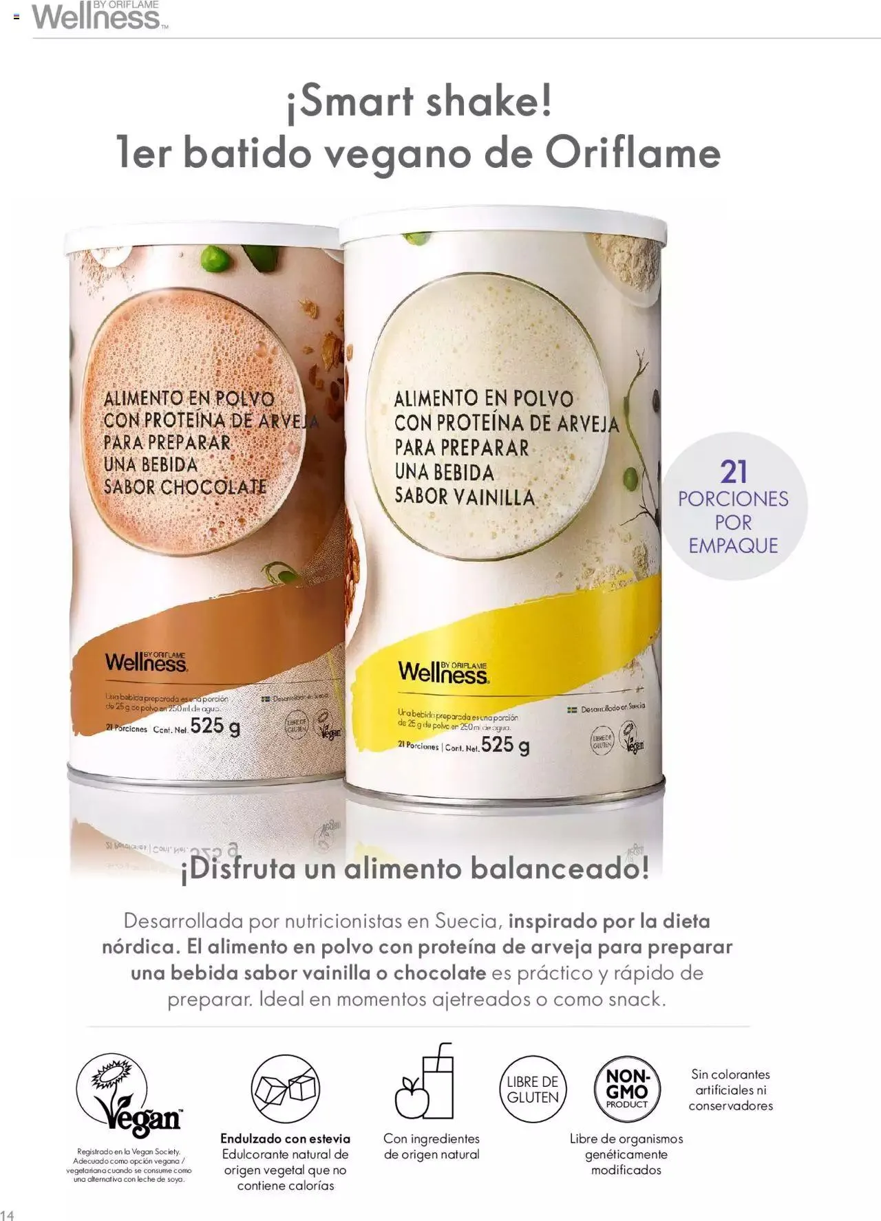 Catalogo de Oriflame - Guía de Producto Wellness 1 de junio al 31 de diciembre 2024 - Pag 14