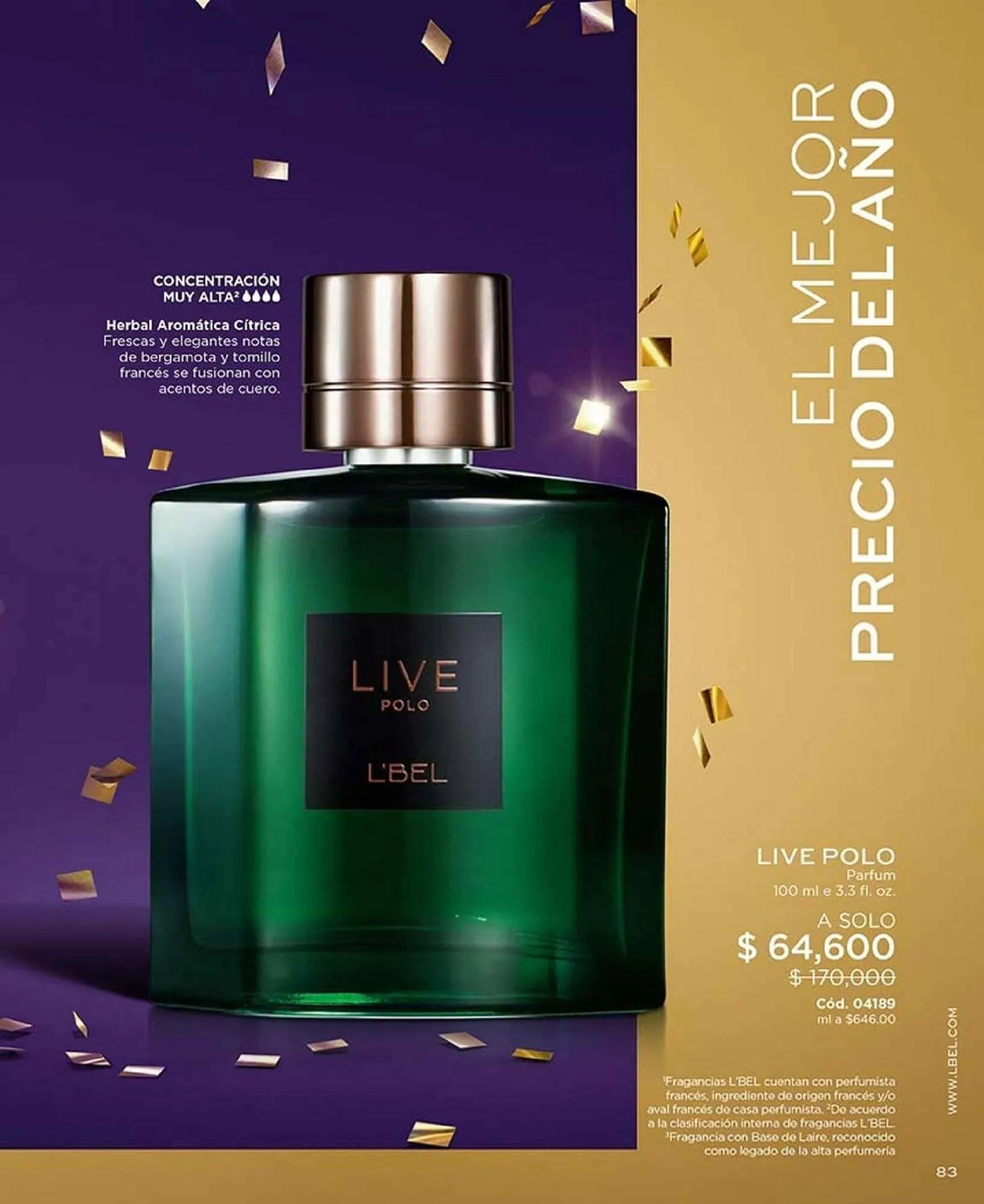 Catalogo de Catálogo L'bel 9 de abril al 30 de abril 2025 - Pag 87