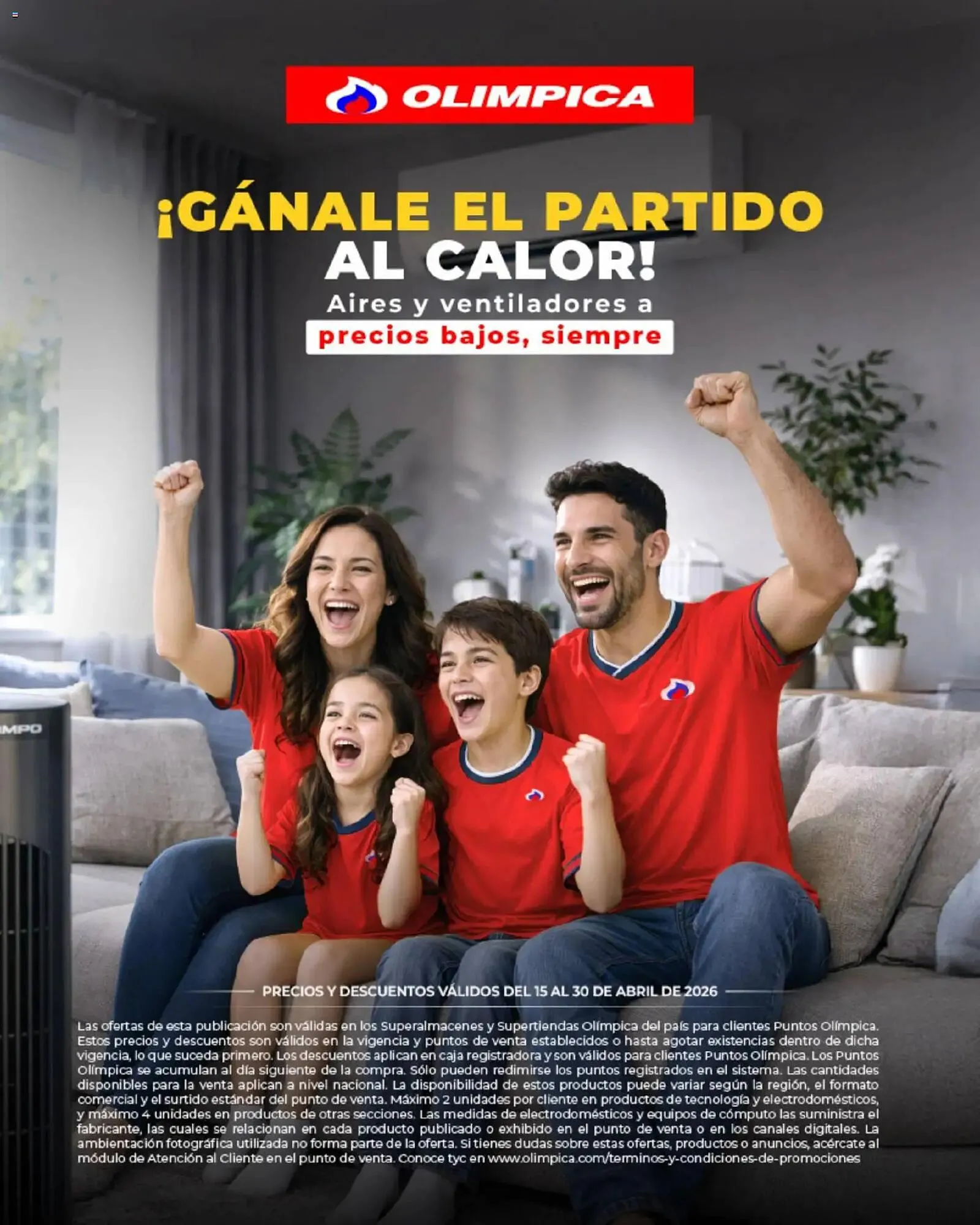 Catalogo de Catálogo Olímpica 15 de abril al 1 de mayo 2026 - Pag 1