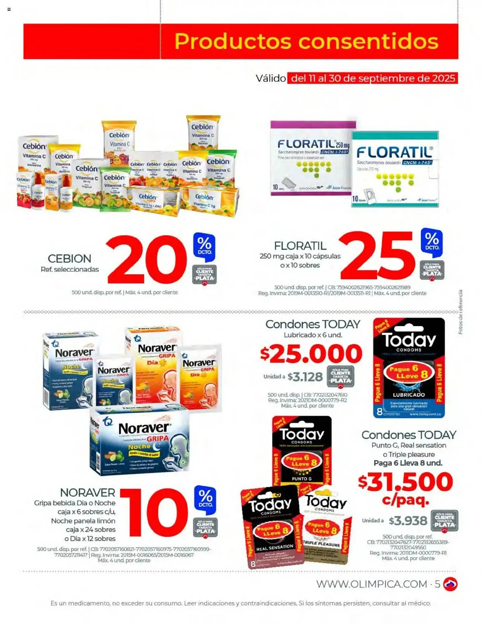 Catalogo de Catálogo Olímpica 1 de septiembre al 1 de octubre 2025 - Pag 5