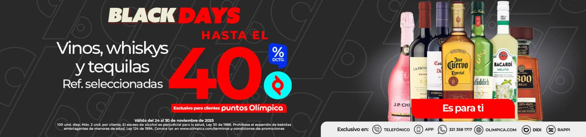 Catalogo de Catálogo Olímpica 24 de noviembre al 30 de noviembre 2025 - Pag 1