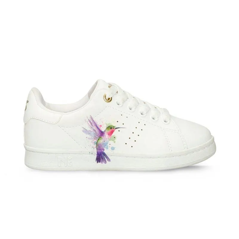 Tenis Casuales Blanco North Star Fatima Retrostar Niña