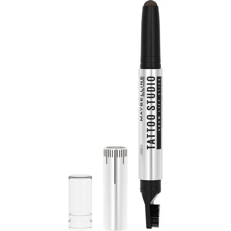 Delineador De Cejas Maybelline Tattoostudio Brow Lift Deep Brown 1.1g