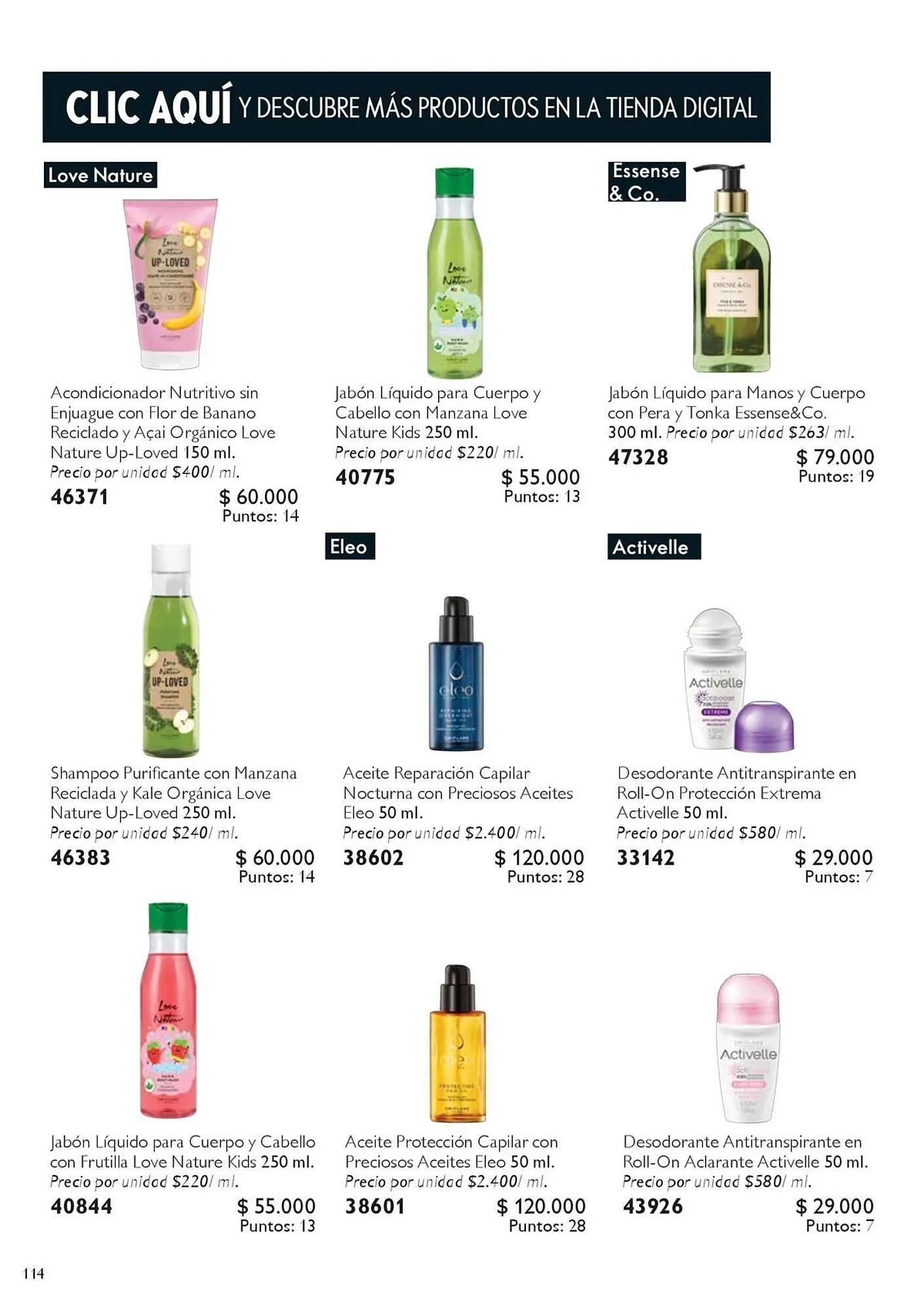 Catalogo de Catálogo Oriflame 4 de octubre al 24 de octubre 2025 - Pag 114