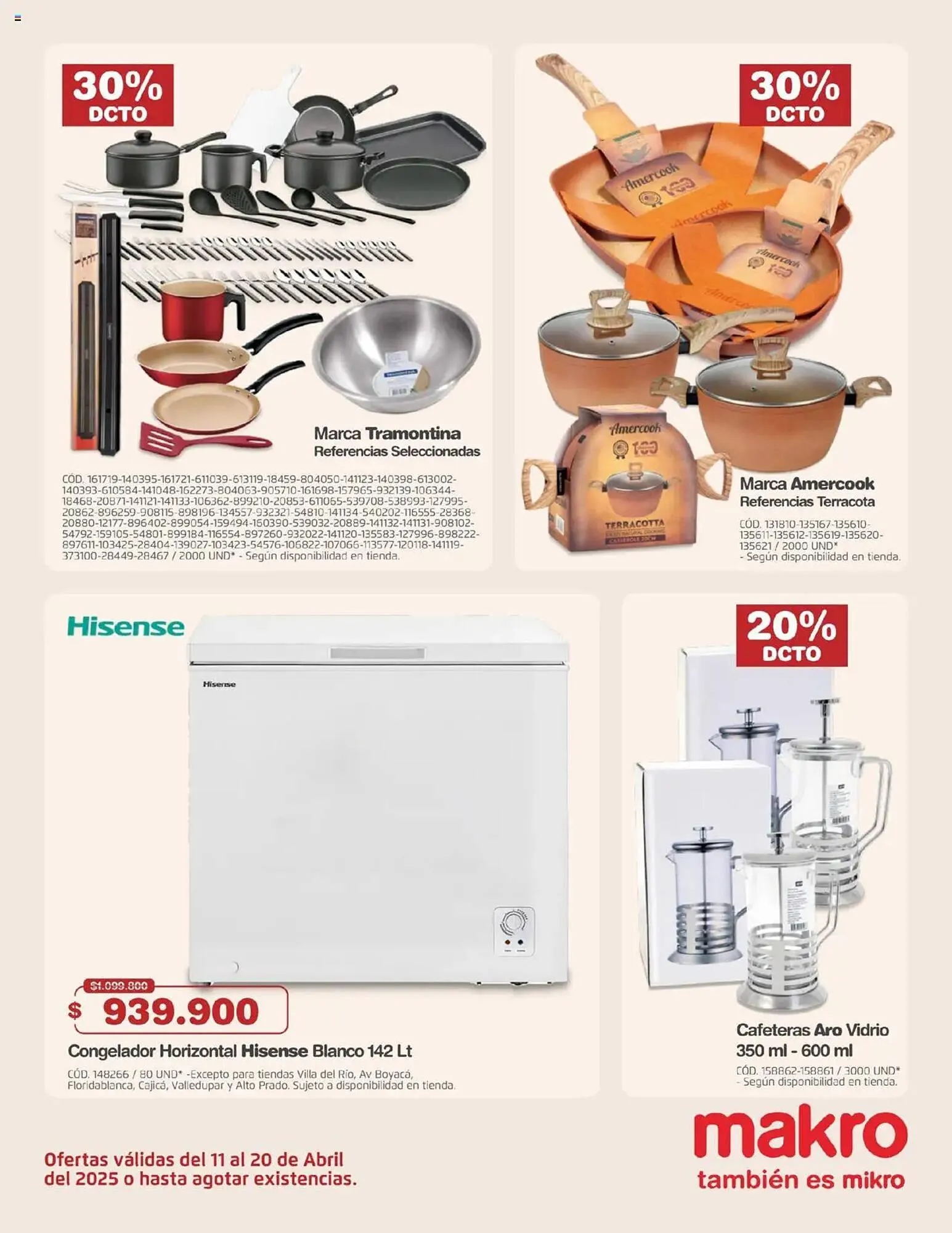 Catalogo de Catálogo Makro 11 de abril al 20 de abril 2025 - Pag 25
