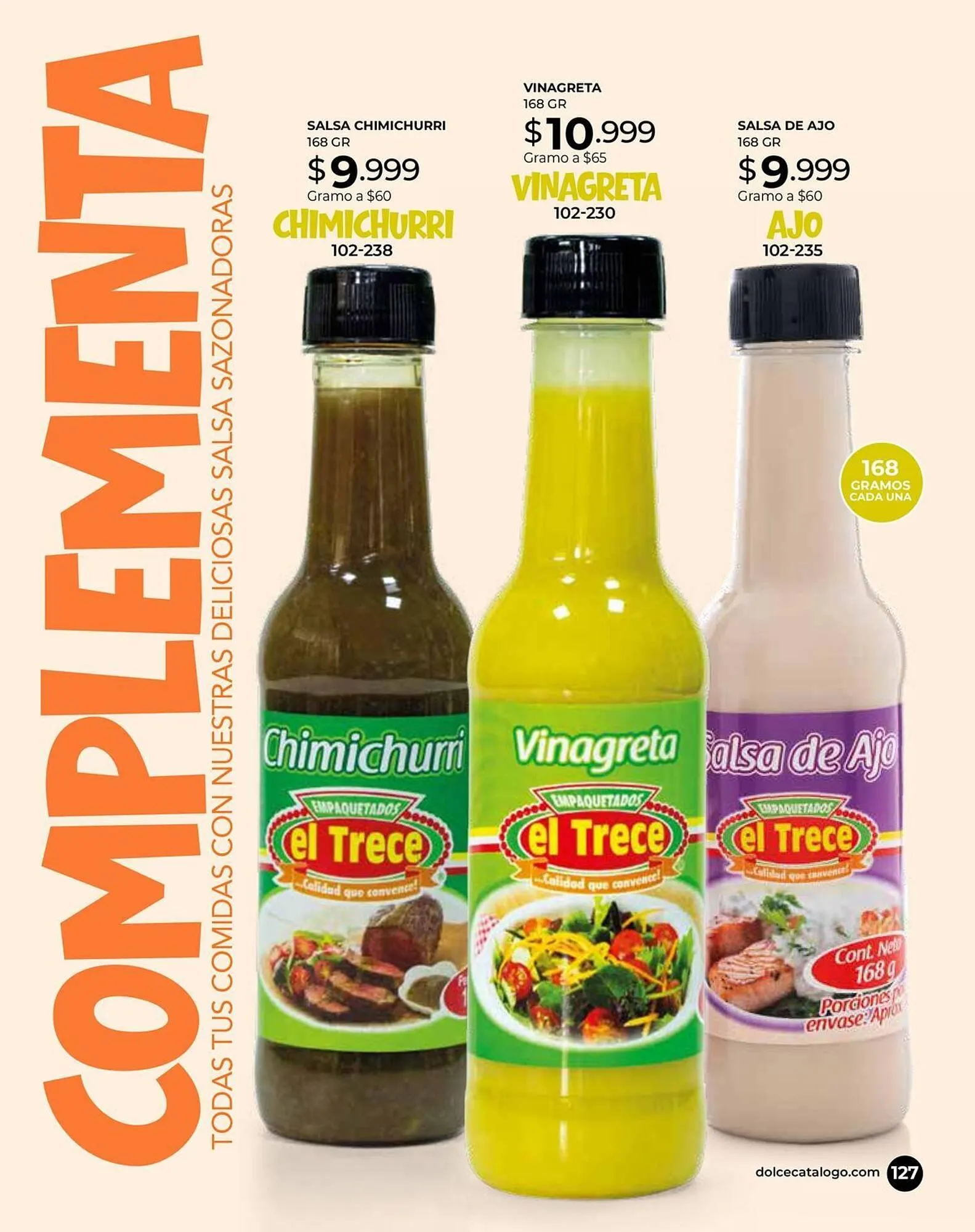 Catalogo de Catálogo Dolce Catálogos 29 de abril al 31 de mayo 2026 - Pag 127