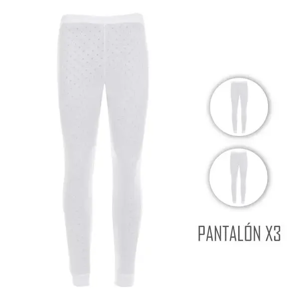 Combo X3 Pantalón Térmico Niña