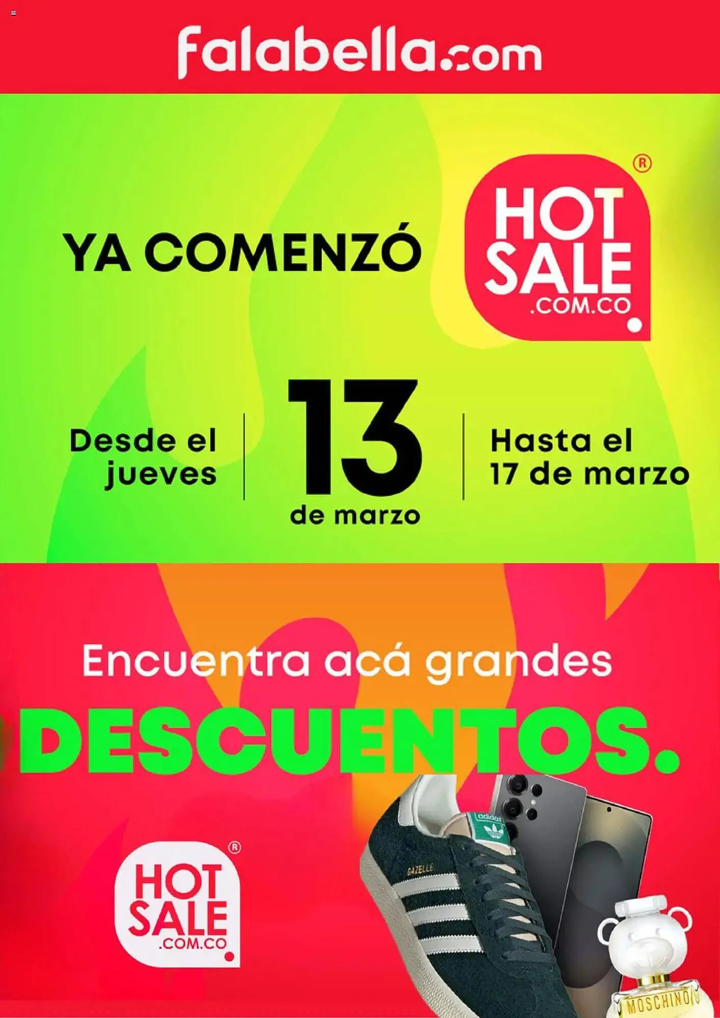 Catalogo de Catálogo Falabella 13 de marzo al 17 de marzo 2025 - Pag 1