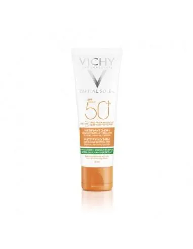 CAPITAL SOLEIL MATIFICANTE 3 EN 1 SPF50+ X50ML