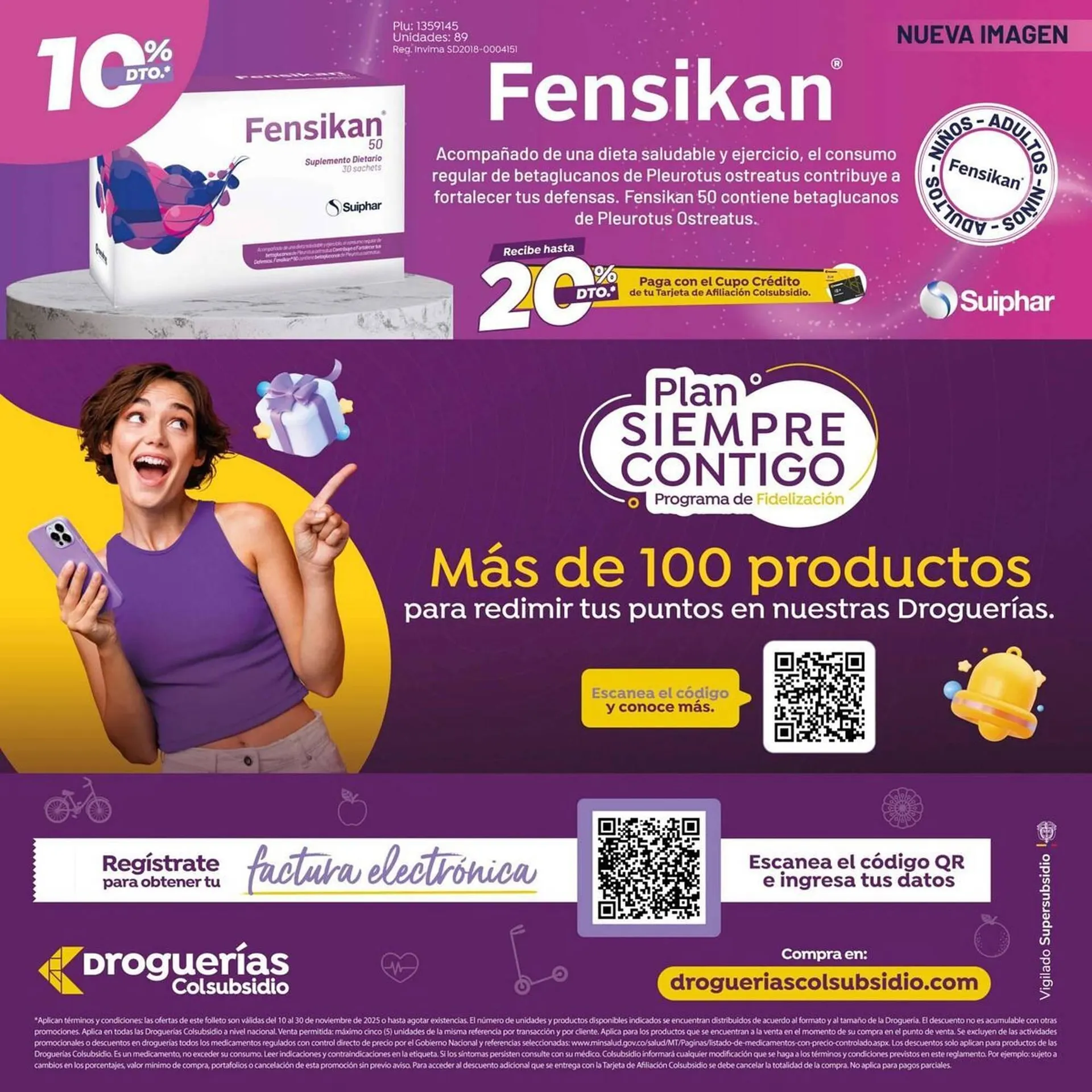 Catalogo de Catálogo Droguerías Colsubsidio 10 de noviembre al 30 de noviembre 2025 - Pag 8