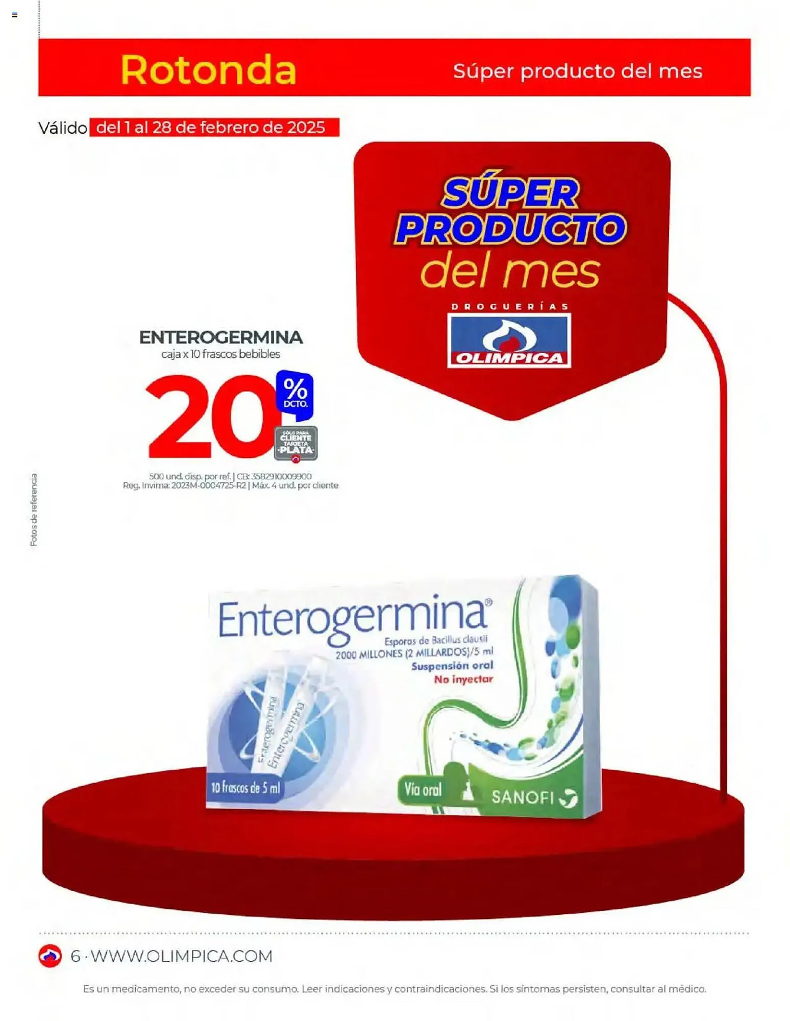 Catalogo de Catálogo Olímpica 1 de febrero al 28 de febrero 2025 - Pag 6