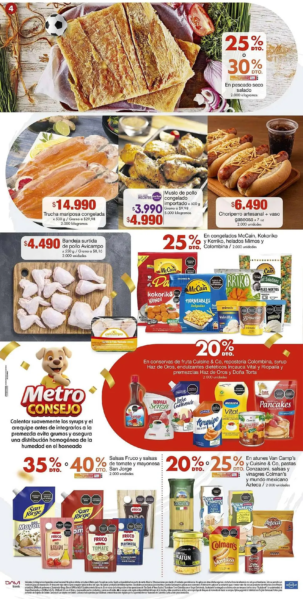 Catalogo de Catálogo Metro 27 de marzo al 2 de abril 2026 - Pag 4