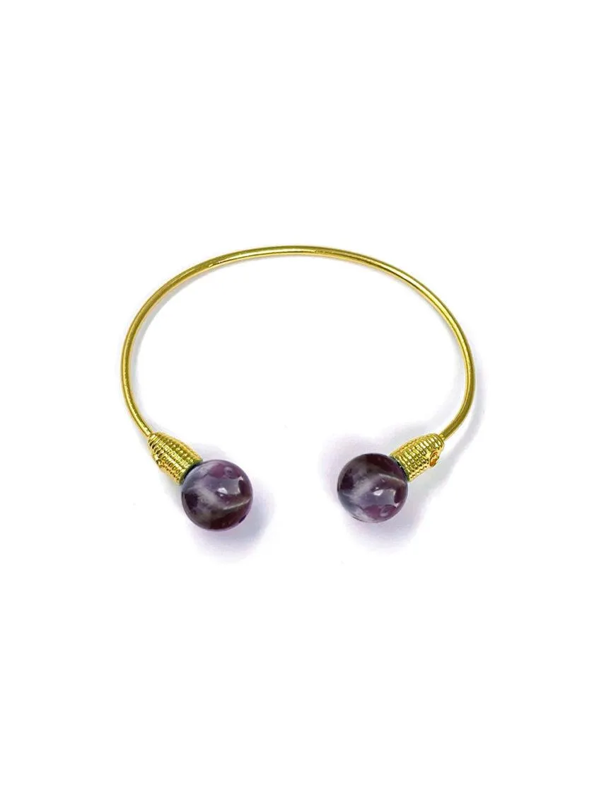 Brazalete Cono amatista