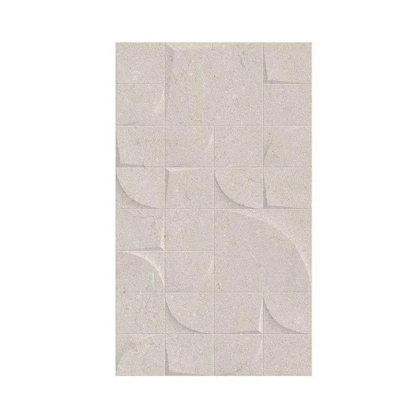 Cerámica Para Pared Estilo Piedra Beton Rlv 30x60 Ivory