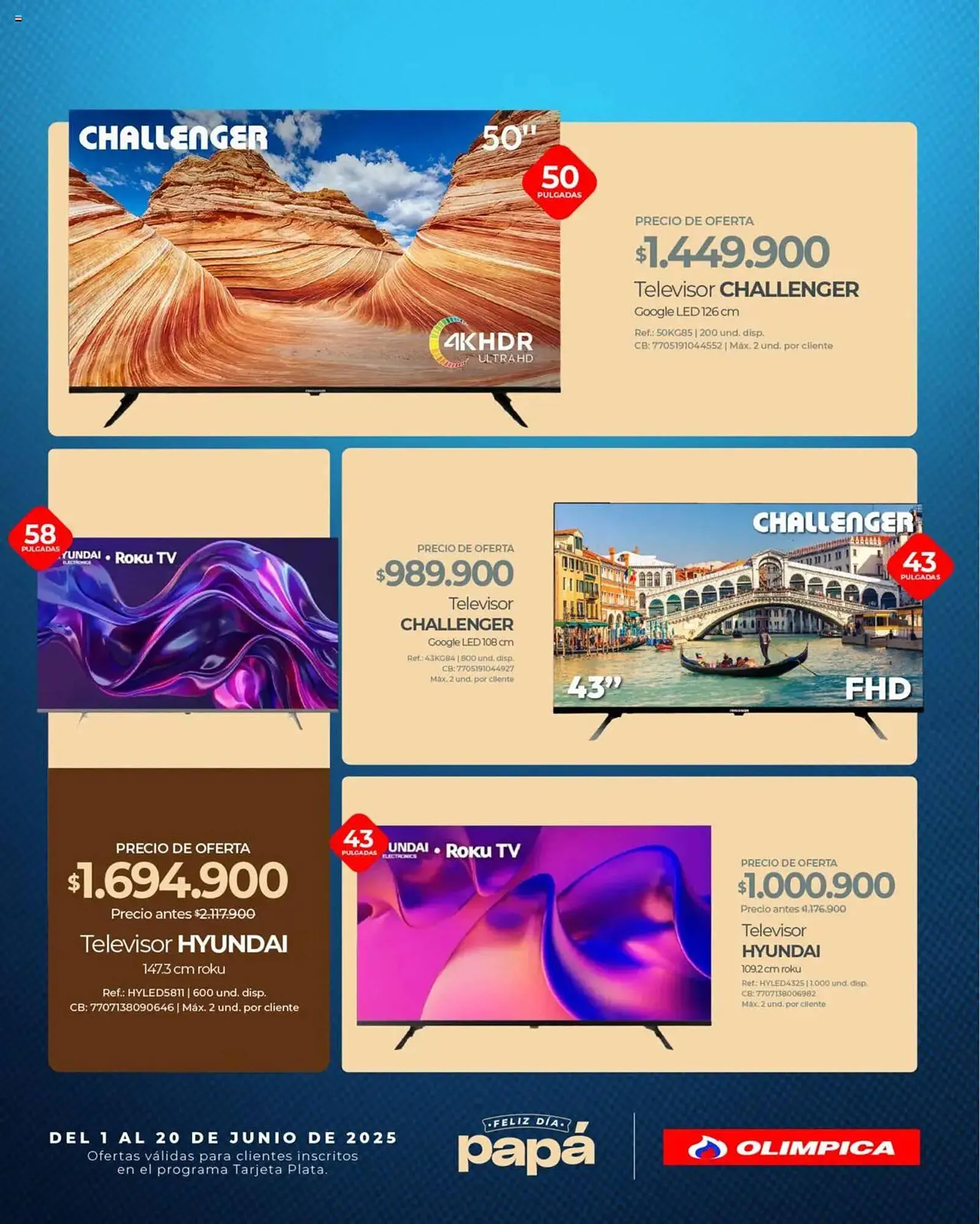 Catalogo de Catálogo Olímpica 1 de junio al 21 de junio 2025 - Pag 40