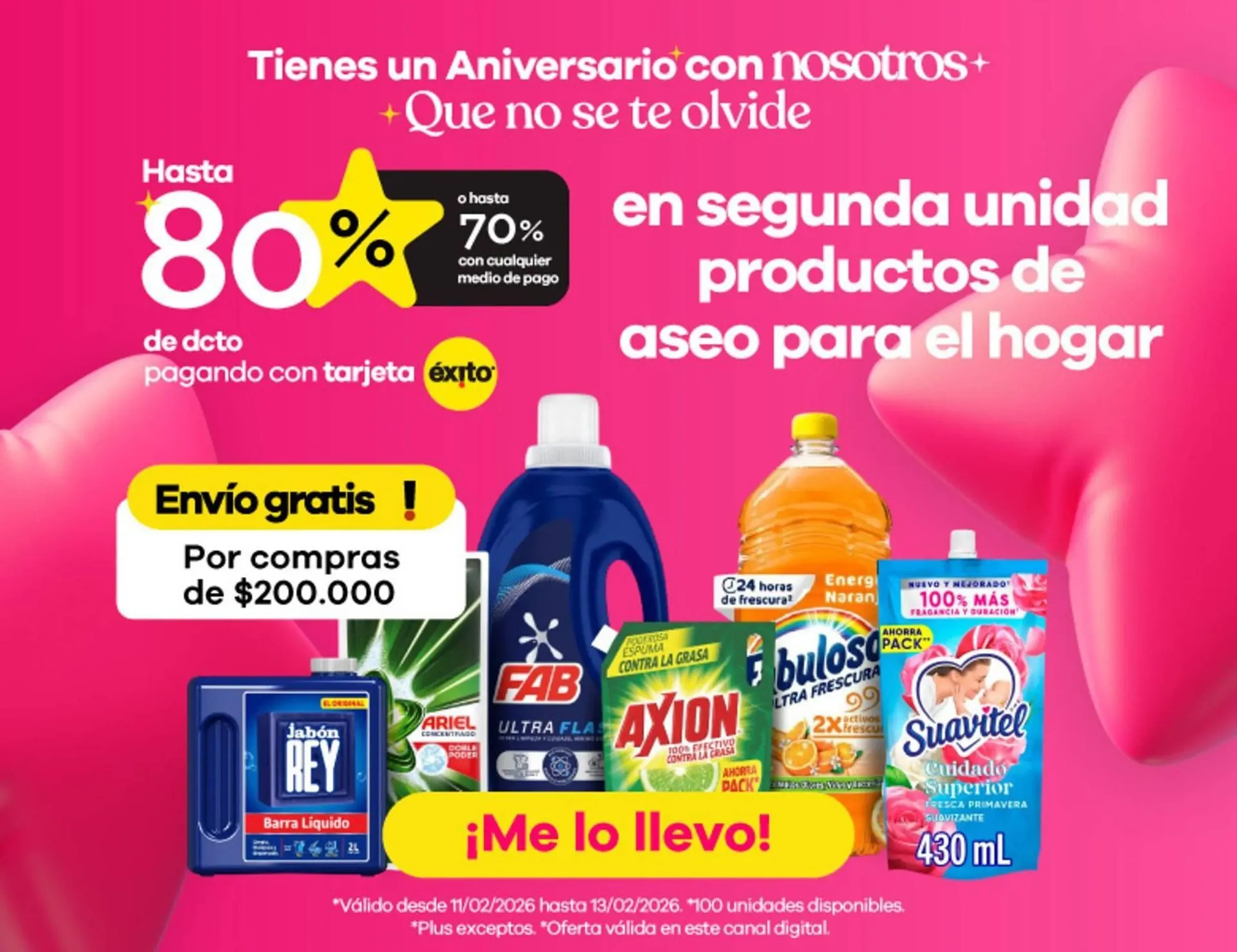 Catalogo de Catálogo Éxito 14 de febrero al 16 de febrero 2026 - Pag 2