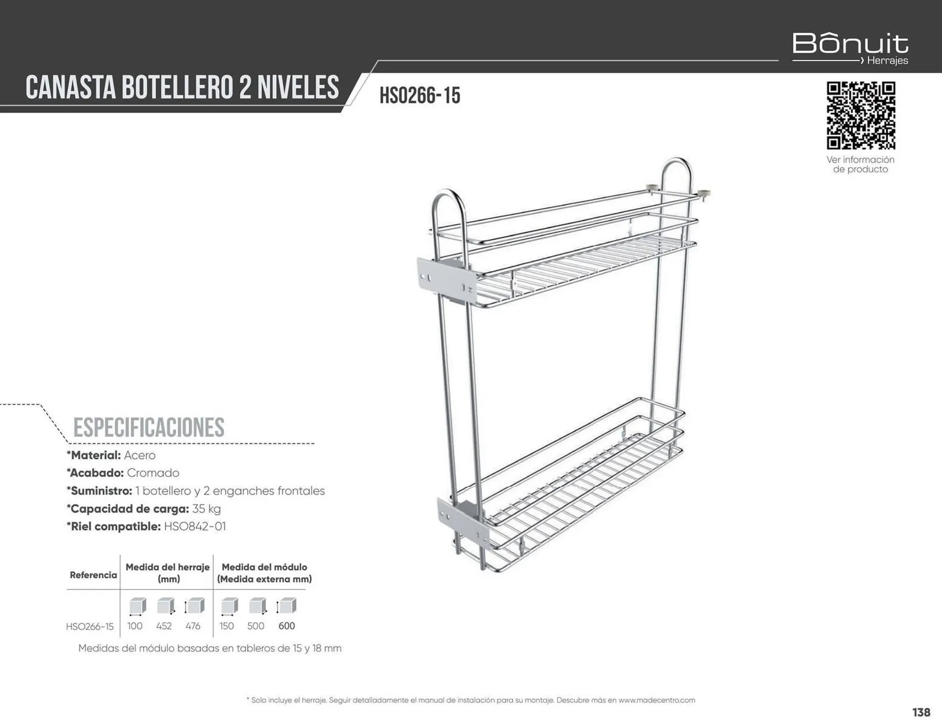 Catalogo de Catálogo Madecentro 8 de abril al 30 de abril 2025 - Pag 136