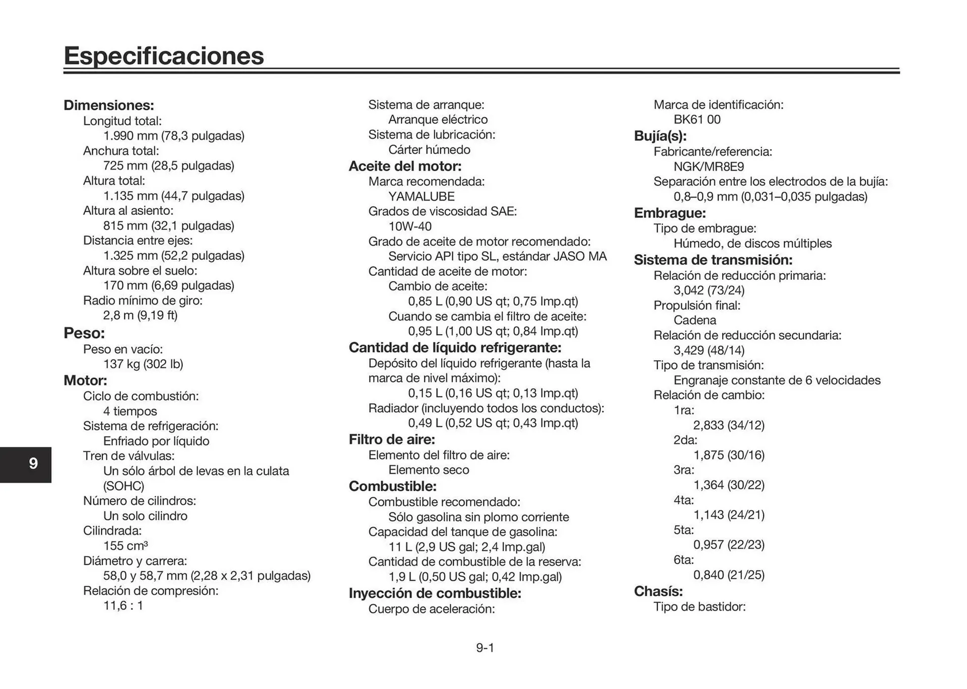 Catalogo de Catálogo Yamaha 25 de noviembre al 31 de diciembre 2024 - Pag 99