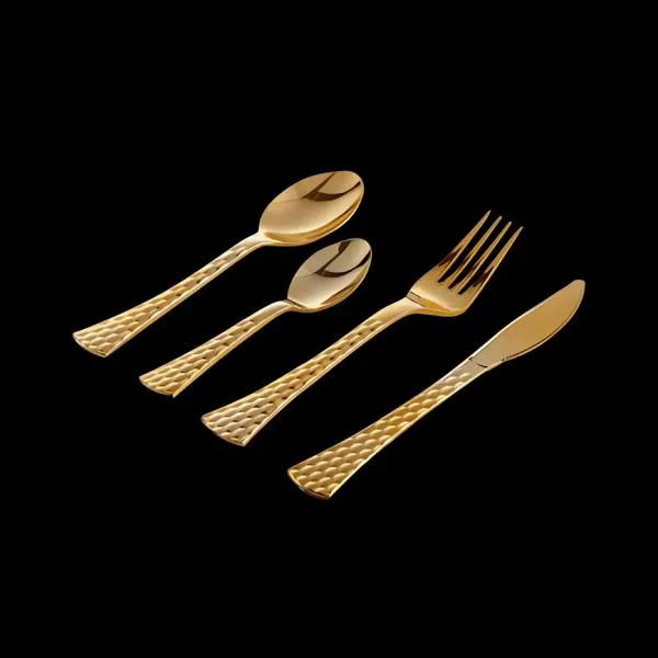 CUBIERTO MARTI X10 DORADO