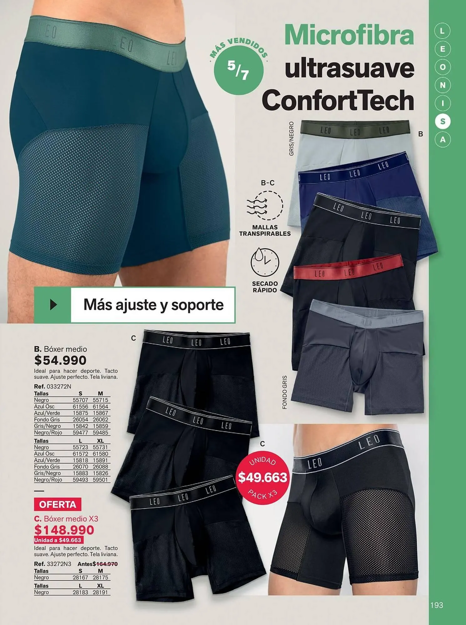 Catalogo de Catálogo Leonisa 15 de julio al 4 de agosto 2026 - Pag 191