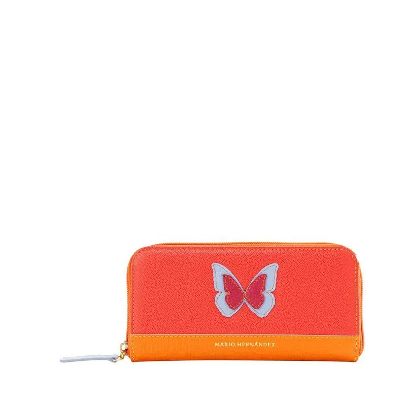 Billetera candelaria mandarina Pandora