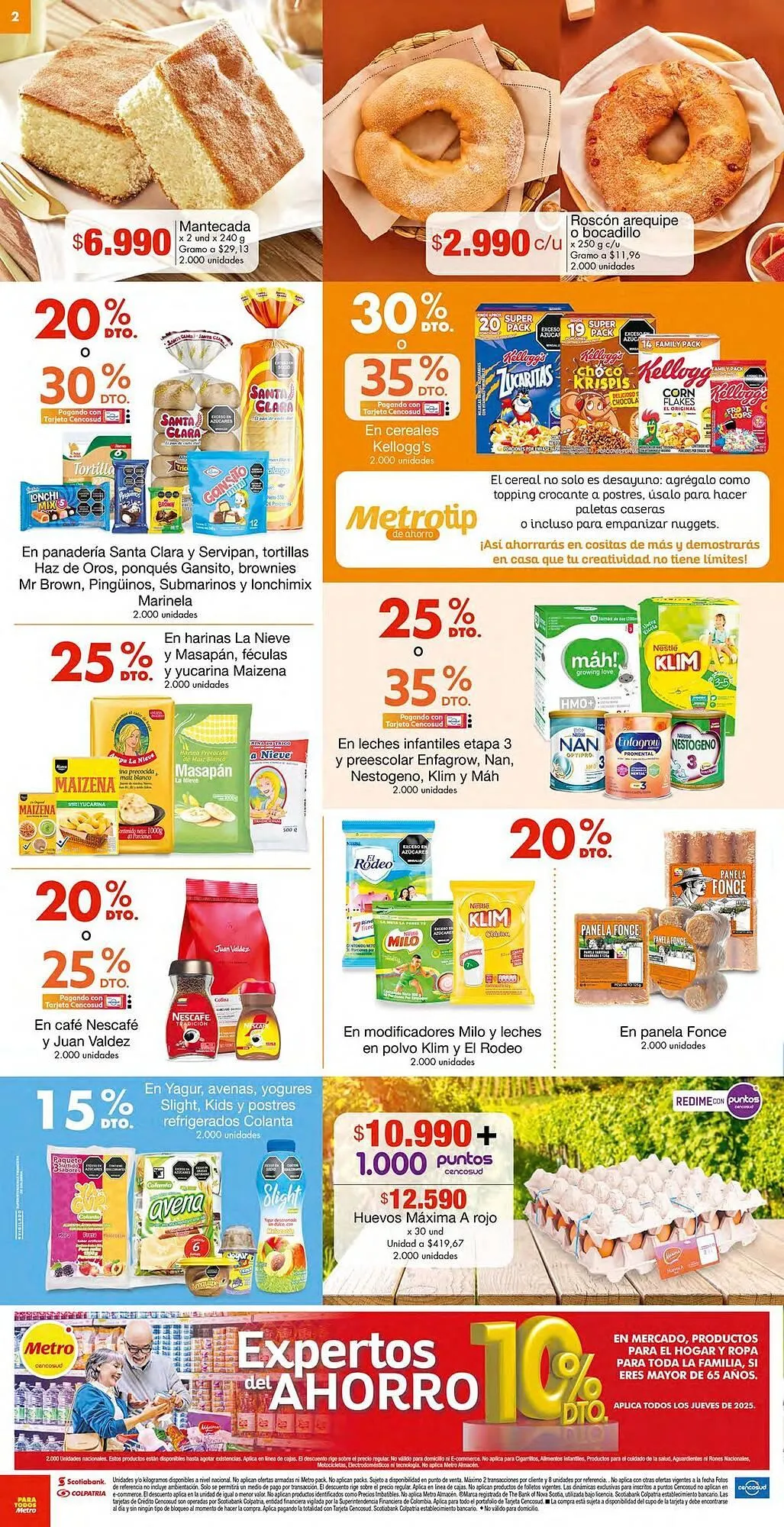 Catalogo de Catálogo Metro 29 de julio al 3 de agosto 2025 - Pag 2