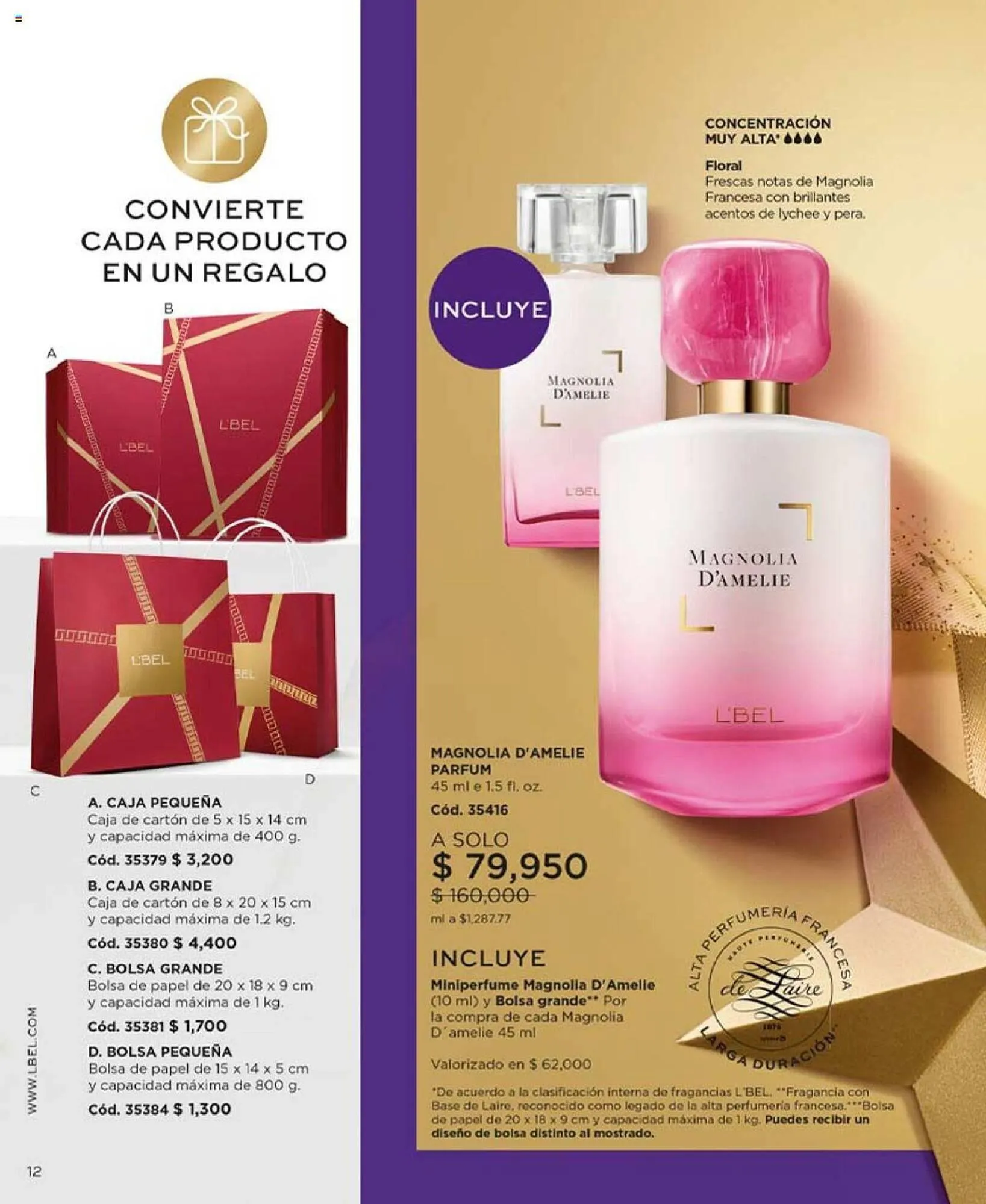 Catalogo de Catálogo L'bel 1 de diciembre al 31 de diciembre 2023 - Pag 12