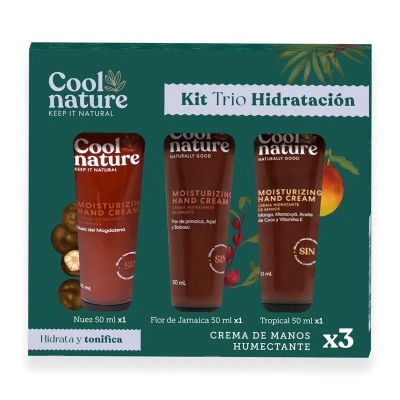 Kit Crema Para manos Cool Nature Sweet Summer Time