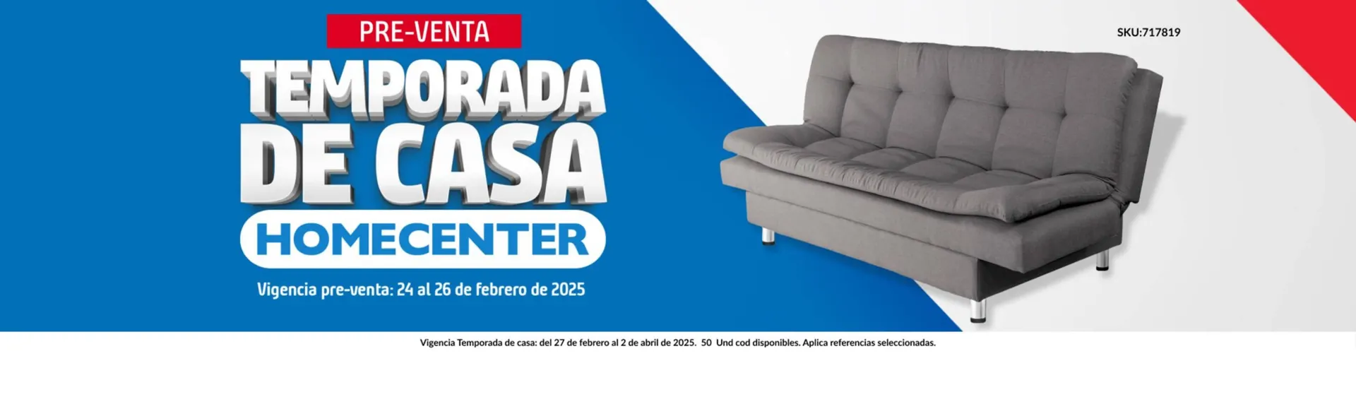 Catalogo de Catálogo Homecenter 28 de febrero al 2 de abril 2025 - Pag 1