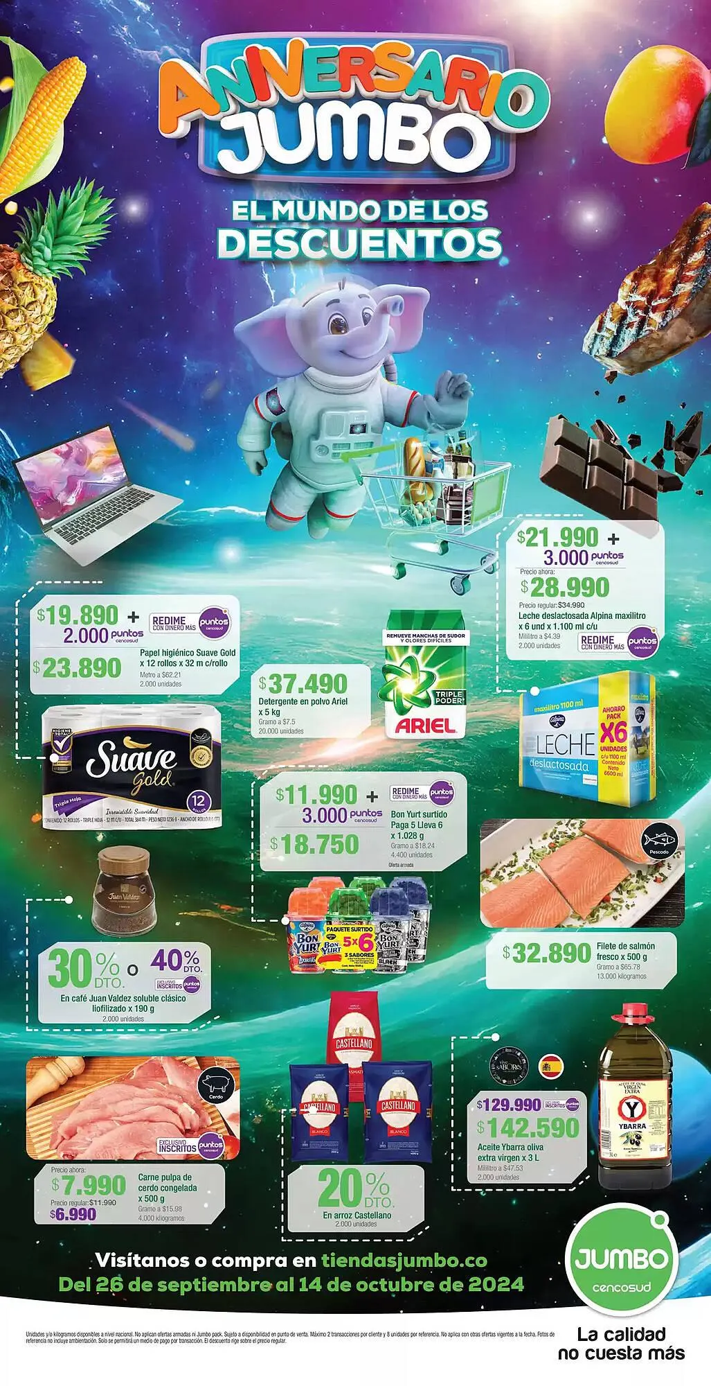 Catalogo de Catálogo Jumbo 26 de septiembre al 14 de octubre 2024 - Pag 1