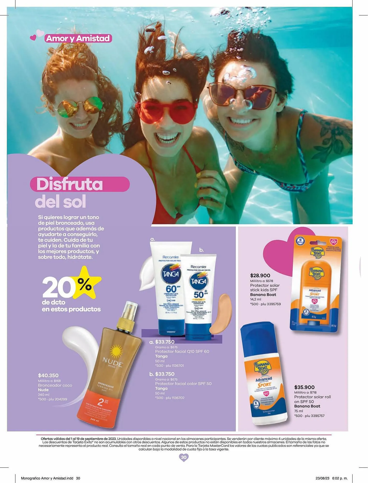 Catalogo de Catálogo Éxito 1 de septiembre al 19 de septiembre 2023 - Pag 30