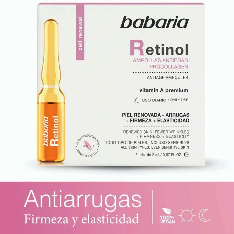 Ampolla Retinol Antiedad Procollagen Babaria