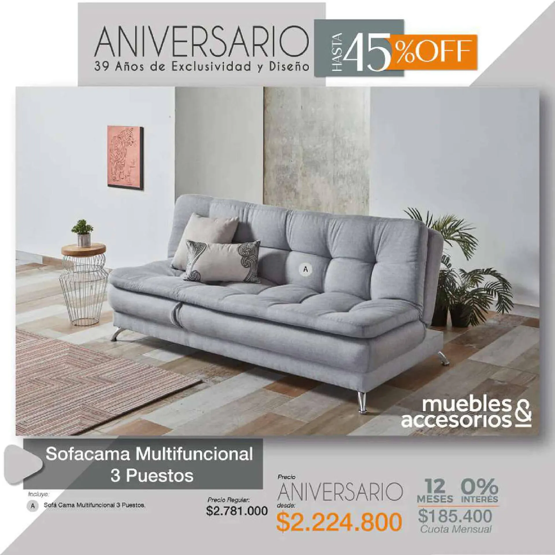 Catálogo Muebles & Accesorios - 1