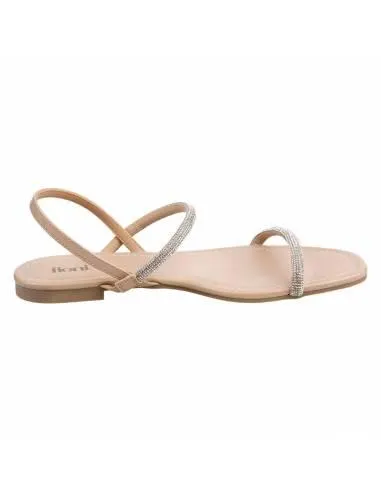 Sandalias planas Shimmer para mujer
