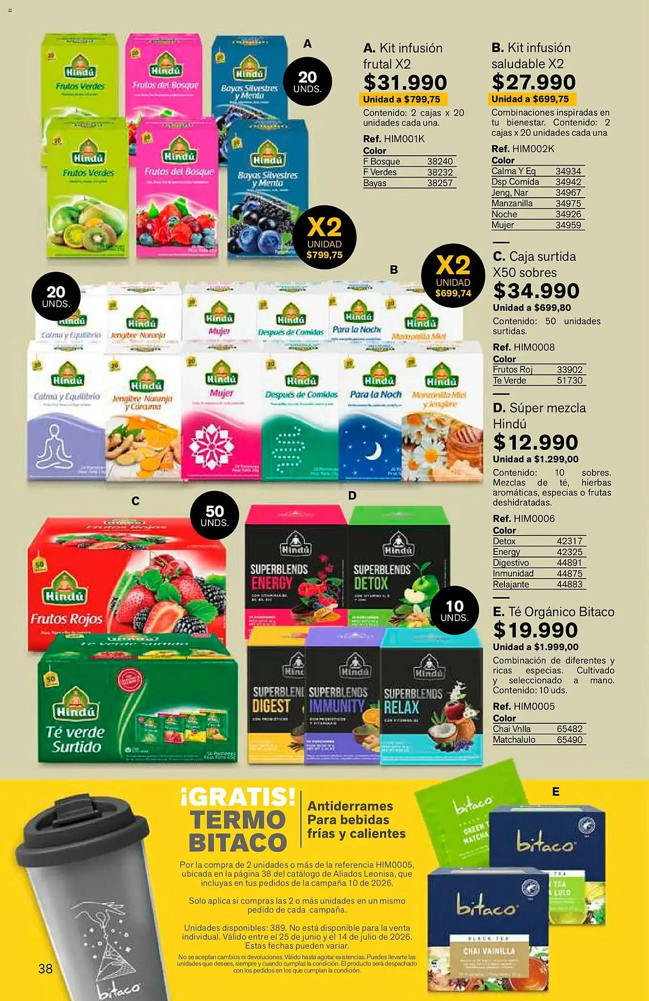 Catalogo de Catálogo Leonisa 25 de junio al 15 de julio 2026 - Pag 38