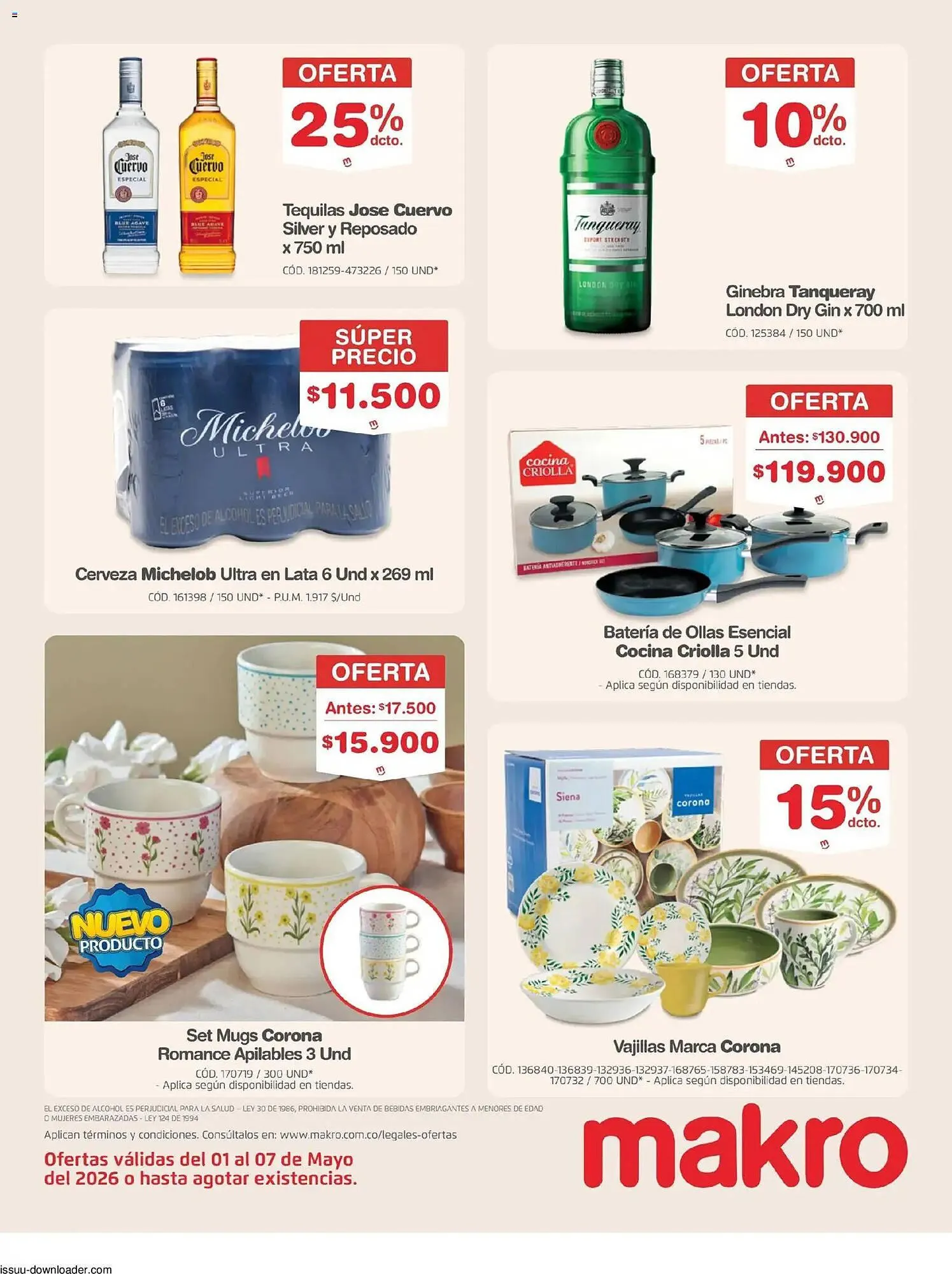 Catalogo de Catálogo Makro 1 de mayo al 8 de mayo 2026 - Pag 6