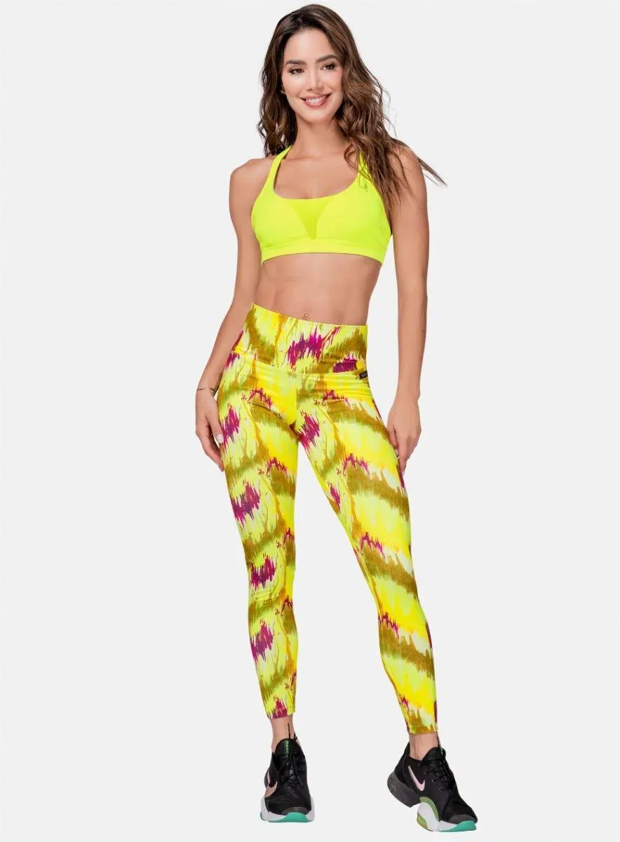 LEGGINS DEPORTIVO MUJER SUBLIMADO TALLA ÚNICA
