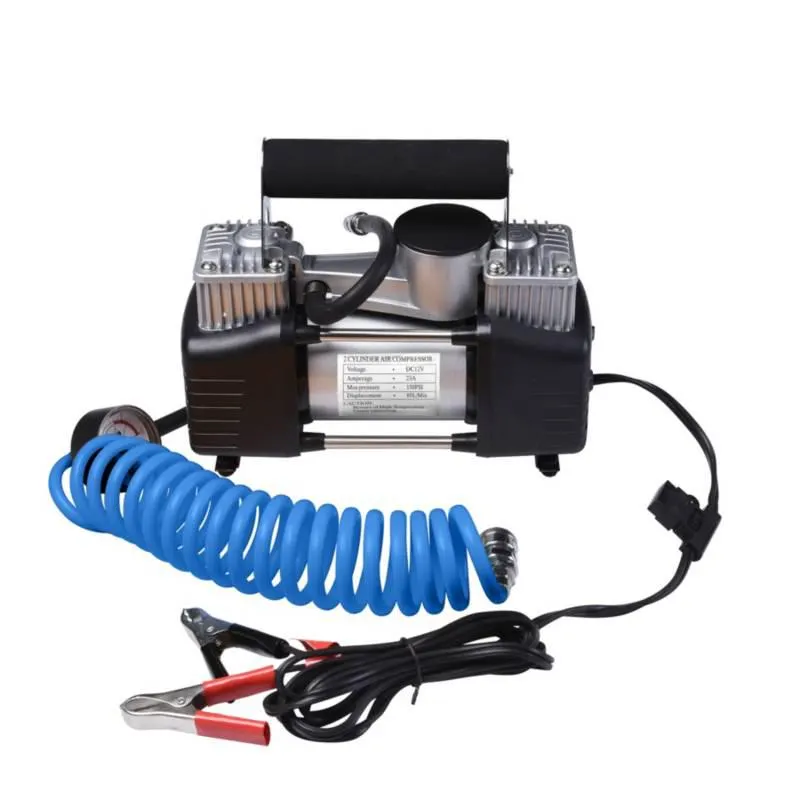 Compresor de aire mini carro portatil 85 litros 12 v 150 psi