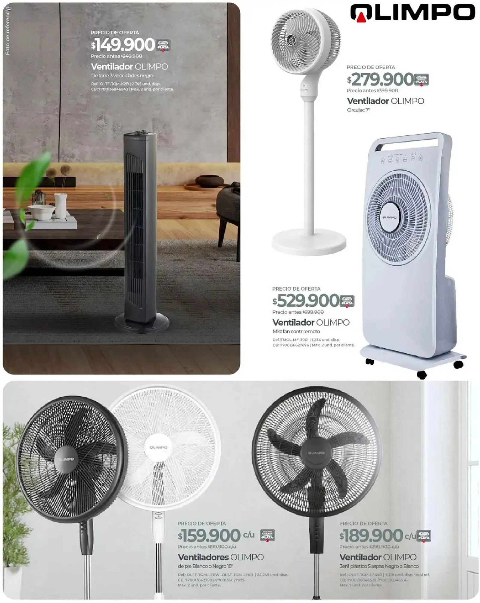 Catalogo de Catálogo Olímpica 15 de abril al 30 de abril 2025 - Pag 8