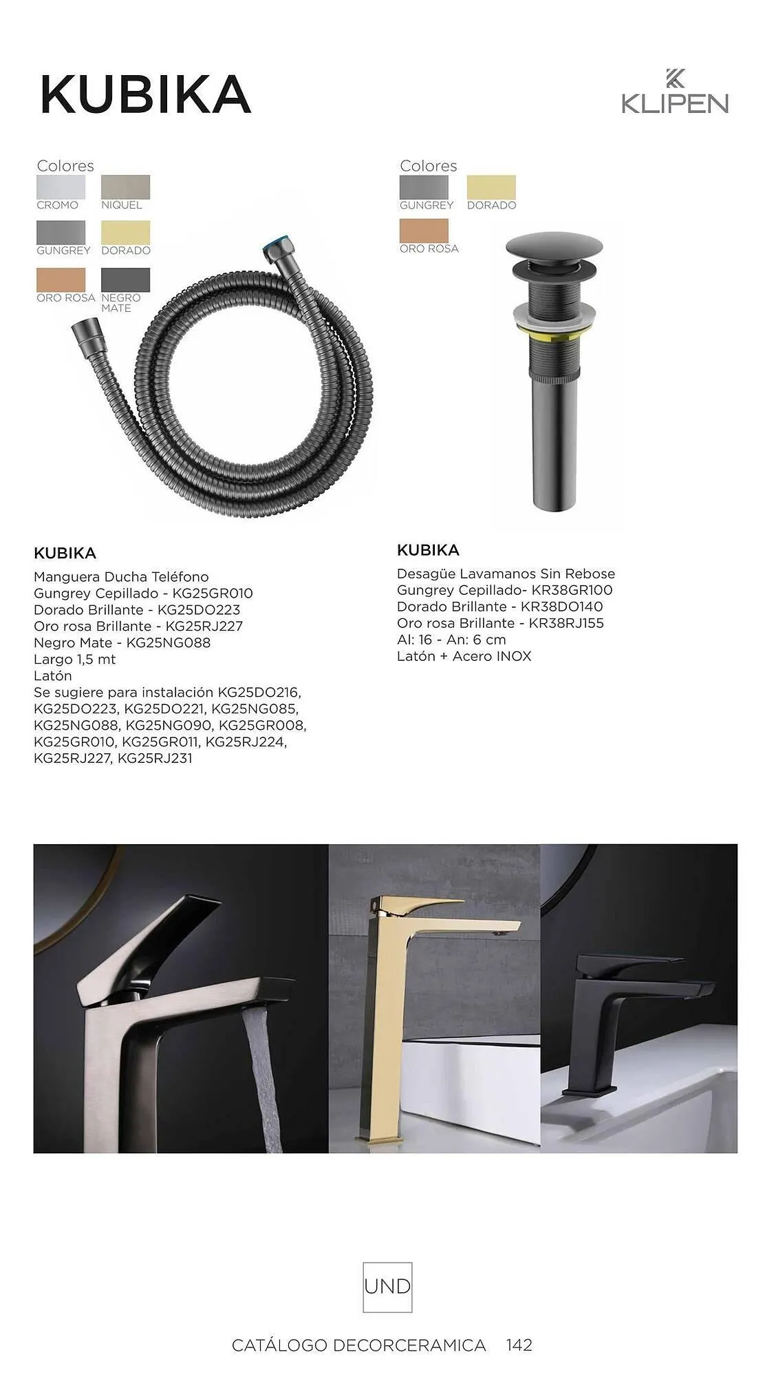 Catalogo de Catálogo Decorceramica 6 de noviembre al 6 de mayo 2025 - Pag 142