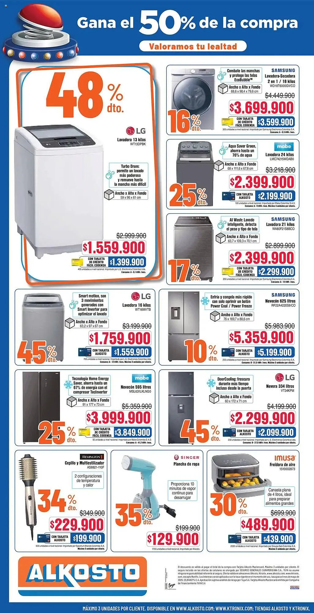 Catalogo de Catálogo Alkosto 31 de mayo al 9 de junio 2025 - Pag 8