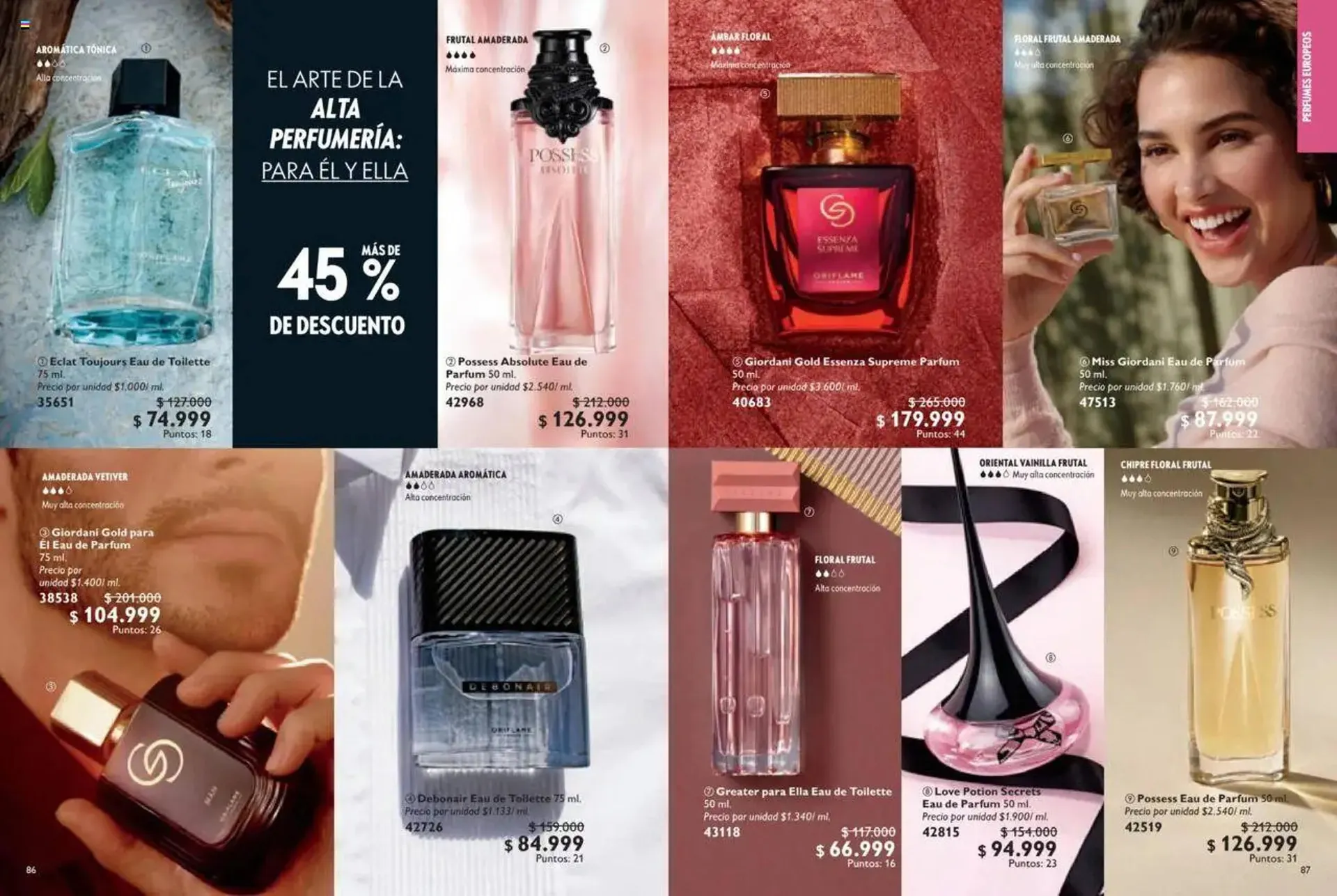 Catalogo de Catálogo Oriflame 31 de mayo al 21 de junio 2025 - Pag 44